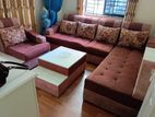 Big size L shape sofa