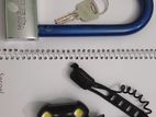 Bike Lock and Dipper Light