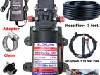 Bike wash pump motor 12volt