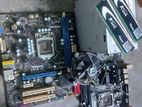 Motherboard and power supply combo sale
