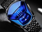 BINBOND Black Blue Fashion Men Watch