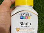 Biotin 5000 mcg for Hair & Nair 100% Original USA product