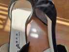 black 1.5 inch heel totally unused