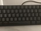BLACK 60% gaming keyboard with RGB