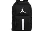 Black Air Jordan backpack for school or trip