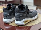 Black and Gold Basketball sneakers