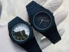 Black Arabic Aura Watches