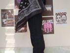 Black bandana available 54/55 cm imported from china