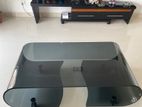 Black Glass Centre Table