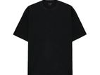 Black plain T-shirt