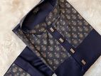 Black Premium Printed Punjabi