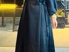 Black Silk Gown