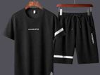 black t shirt and pant combo se