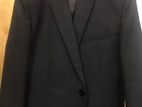 Blazer And Koti Full Black, Size- (l-m)