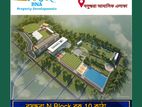 Block N| 10 Katha| South Face Ready Plot For Sale | Bashundhara R/a