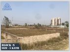 Block-n,5-katha,south-face,nera-200'road,bashundhara R/a