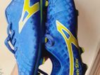 blue color football boot