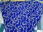 blue net skirt