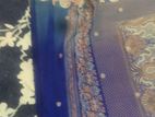 blue sari sell.