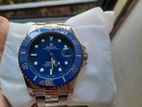 Blue submarine Rolex watch