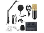 BM-800 Microphone + V8 Sound Card | Full Box