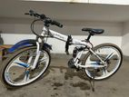 BMW mountain bike folding cycle.