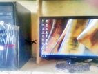 (বোর্ড -H110Gigabyte+Core i5 +500GB HDD+128GB SSD)+Samsung 19''LED