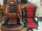 BOSS CHAIR WITH DOUBLE DESK COMPUTER TABLE FOR SELL