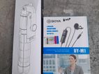 Selfie Stick Tripod Combo For Sale + Boya Mic