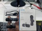 Boya v10 wireless microphone type c port