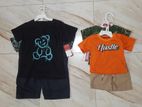 Boys Original Top Bottom Set with Hanger