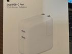 Brand New Apple Genuine 35W adaptor(duel USB C port)