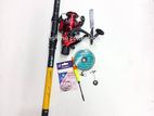 Brand New Fishing Rod & Reel Set (মাছ ধরার ছিপ এর ফুল সেট) পাইকারি দামে