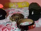 Belt +cap
