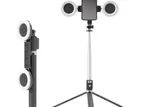 Brand New HI2D Ultra Long Selfie Stick with Dual Ring Light & Tripod