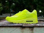 Brand New Nike Air Max 90 Fashionable Sneakers Lime Colour