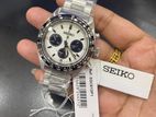 Brand New SEIKO PROSPEX Speed timer Panda Face Solar Watch