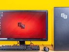 BRAND PC-H-81 Core i5 4590 8GB RAM 500GB HDD/SSD-128GB 19"Dell Monitor