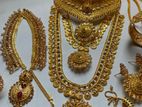 Bridal Full Gold Plate Set