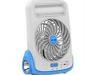 Bright Star 3 in 1 AC-DC Rechargeble Mini Fan with