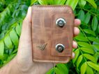 (Brown) Compact PU Leather Men’s Wallet – Multi-Function Card Holder
