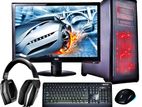 ব্র্যান্ড PC HP 6TH Gen _Core i5 H-110 DDR-4 8GB Ram 1000GB HDD 19"Dell
