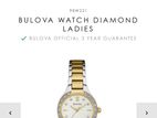BULOVA Ladies Watch Real Diamond 💎 ১০০%