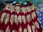 Burgundy Gorgeous Bridal Lehenga