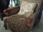 Burma teak segun sofa set. 6pic