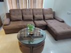 Buy 5 seat Sofa, 1 Center Table and 4 Sitting Tools