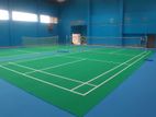 BWF approved badminton court mat / floor