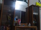 ব্যবহৃত কাঠের শোকেস + ড্রেসিং টেবিল (৬ মাস ব্যবহার)