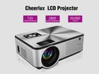 C9 Cheerlux 2800 Lumens Projector with Built-in TV Card