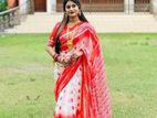 চান্দেরী সিল্ক ডিজিটাল প্রিন্ট শাড়ি